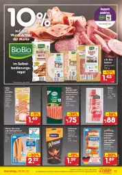 Gazetka promocyjna Netto Marken-Discount - Filial-Angebote - Gazetka - ważna od 26.02 do 26.02.2022 - strona 13 - produkty: angebot, auer, bacon, Bau, Bauer, Bauernschinken, bio, braten, brustfilet, buch, dell, eis, elle, filet, frikadellen, Geflügel, hähnchenbrust, hähnchenbrustfilet, Holz, kabanos, landschinken, regal, reis, salami, schinken, schinkenspeck, Speck, Ti, wiener, wiener würstchen, wurst, würstchen, ZTE