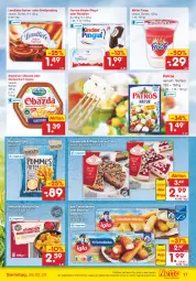 Gazetka promocyjna Netto Marken-Discount - Filial-Angebote - Gazetka - ważna od 26.02 do 26.02.2022 - strona 17 - produkty: Alpenhain, angebot, backfisch, camembert, camembert creme, coppenrath, creme, elle, ferrero, fisch, fischstäbchen, flakes, froop, Grießpudding, iglo, Kinder, kinder pingui, landliebe, Lust auf Torte, Müller, müller froop, obazda, patros, pingui, pommes, Pommes Frites, pudding, sahne, schnitzel, Ti, torte, ZTE