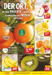 Gazetka promocyjna Netto Marken-Discount - Filial-Angebote - Gazetka - ważna od 26.02 do 26.02.2022 - strona 4 - produkty: apfel, asti, banane, bananen, Bau, eis, früchte, kiwi, mandarine, mandarinen, ndk, orange, orangen, Pink Lady, reis, saft, Ti, versandkostenfrei, zitrone, zitronen