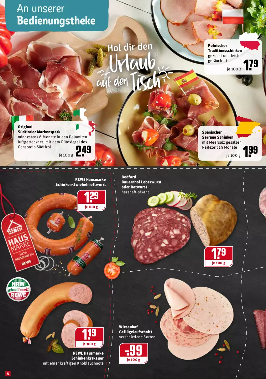 Aktueller Prospekt Rewe - Prospekte - von 02.08 bis 07.08.2021 - strona 6