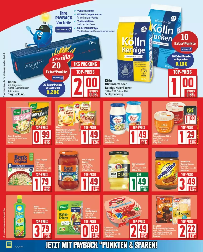 Aktueller Prospekt Edeka - Prospekte - von 24.02 bis 01.03.2025 - strona 14 - produkty: Blüte, coupon, coupons, hafer, haferflocken, kölln, payback, sac