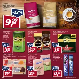 Gazetka promocyjna Real - Gazetka - ważna od 21.05 do 21.05.2022 - strona 10 - produkty: beutel, bohne, bohnen, caffè crema, classico, eis, jacobs, lavazza, Manner, Meister, Nescafé, oreo, reis, schnitten, Törtchen