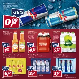 Gazetka promocyjna Real - Gazetka - ważna od 21.05 do 21.05.2022 - strona 12 - produkty: Alwa, coca-cola, cola, drink, eis, energy drink, fanta, fanta oder, fanta oder sprite, flasche, limo, limonade, limonaden, mineralwasser, oder sprite, red bull, reis, sinalco, sprite, tee, Ti, valensina, volvic, wasser