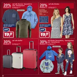 Gazetka promocyjna Real - Gazetka - ważna od 21.05 do 21.05.2022 - strona 22 - produkty: dell, eis, elle, hose, hosen, Jacke, Kinder, kleid, kleider, Kleidung, koffer, Mode, reis, shirt, shirts, Spiele, Sweathose, sweatjacke, Sweatshirt, Ti