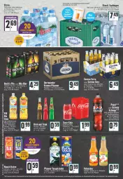 Gazetka promocyjna Edeka - Angebote der Woche - Gazetka - ważna od 30.07 do 30.07.2022 - strona 18 - produkty: Alwa, angebot, angebote, bier, corona, corona extra, deutschlandcard, elle, flasche, getränk, getränke, gin, krone, mineralwasser, natur, pfanne, Pfanner, pils, pilsener, rel, saft, Staatl. Fachingen, tee, Ti, valensina, vitrex, wasser