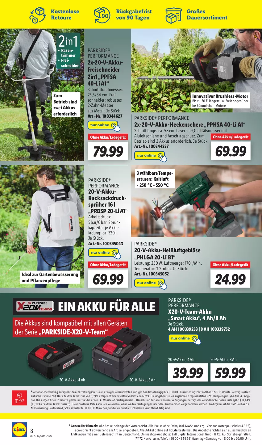 Aktueller Prospekt Lidl - Wochen-Highlights im Onlineshop - von 13.06 bis 19.06.2022 - strona 10 - produkty: akku, akku-heckenschere, angebot, angebote, auer, eis, elle, erde, Garten, heckenschere, ladegerät, LG, messer, ndk, Parkside, pflanze, pflanzen, rasen, rasentrimmer, reis, rel, rucksack, sac, Schal, Schale, Schere, telefon, Ti, uhr