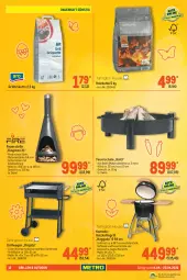 Gazetka promocyjna Metro - NonFood - Gazetka - ważna od 20.04 do 20.04.2022 - strona 12 - produkty: briketts, edelstahl, elle, feuerschale, grill, grillbriketts, grillfläche, grillrost, Holz, holzkohle, holzkohlegrill, Kingston, Kohlegrill, Ria, ring, Schal, Schale, Ti