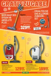 Gazetka promocyjna Metro - NonFood - Gazetka - ważna od 20.04 do 20.04.2022 - strona 6 - produkty: akku, auto, beutel, bodenstaubsauger, bürste, Cien, Dyson, eis, Elektro, elektrogeräte, erde, handstaubsauger, kraft, LG, menalux, Metro, möbel, natur, natura, Reinigung, sonderposten, staubbeutel, staubsauger, Ti, tisch, wandhalterung
