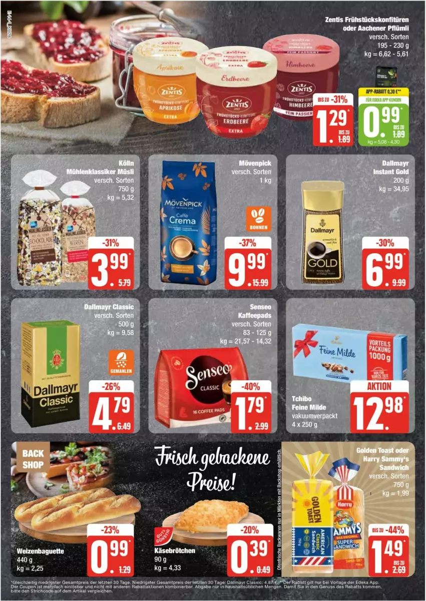 Aktueller Prospekt Edeka - Prospekte - von 08.07 bis 13.07.2024 - strona 14 - produkty: coupon, dallmayr, deka, eis, reis, Ti, ZTE