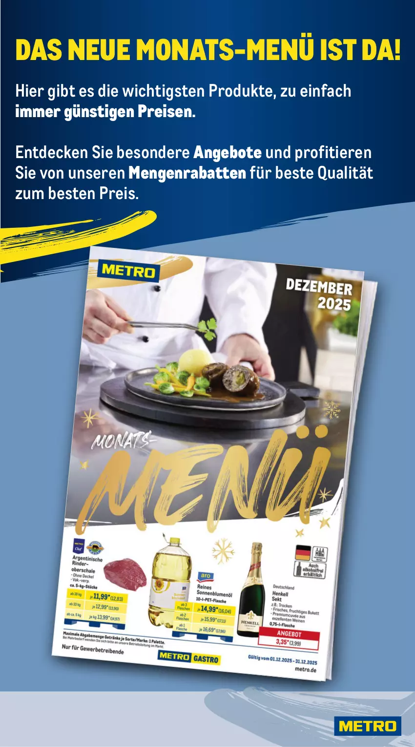 Aktueller Prospekt Metro - Wochen-Angebote Gastro - von 22.12 bis 27.12.2025 - strona 23 - produkty: angebot, angebote, bier, decke, eis, reis, Ti, Tiere