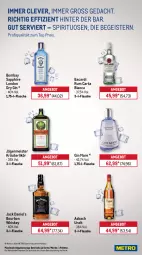 Gazetka promocyjna Metro - Wochen-Angebote Gastro - Gazetka - ważna od 27.12 do 27.12.2025 - strona 15 - produkty: angebot, asbach uralt, bacardi, bacardi rum, bag-in-box, binden, bombay sapphire, bourbon, bourbon whiskey, Cap, captain morgan, cola, dry gin, eis, elle, ente, flasche, Germ, getränk, getränke, gin, gin mare, Gläser, jack daniel, jägermeister, kräuter, kräuterlikör, likör, london dry, london dry gin, martini, Meister, Metro, metro gastro, mojito, Palette, reis, rum, sapphire, smirnoff, spirituosen, Three Sixty, Ti, tisch, vodka, whiskey