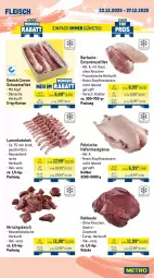 Gazetka promocyjna Metro - Wochen-Angebote Gastro - Gazetka - ważna od 27.12 do 27.12.2025 - strona 4 - produkty: Abtei, angebot, angebote, aqua, Brei, brustfilet, eis, ente, Entenbrust, filet, fisch, fischtheke, fleisch, frischfisch, gulasch, hafer, kotelett, lachs, lachsfilet, lamm, lammkotelett, Metro, nuss, rwe, schnitten, schwein, schweine, schweinefilet, teppich, thunfisch, Ti, topf, wein, weine, Wild