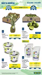Gazetka promocyjna Metro - Wochen-Angebote Gastro - Gazetka - ważna od 27.12 do 27.12.2025 - strona 7 - produkty: ananas, angebot, aqua, Becher, beere, beutel, eis, erdbeere, filet, fisch, frischfisch, frucht, früchte, guacamole, himbeer, himbeere, küche, Küchen, lachs, lachsfilet, limette, limetten, mango, meeresfrüchte, Metro, Mett, metten, obst, püree, Räucherlachs, reis, Schal, Schale, schnitten, Ti, tiefpreis, Waage