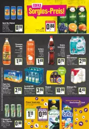 Gazetka promocyjna Edeka - Angebote der Woche - Gazetka - ważna od 04.02 do 04.02.2023 - strona 14 - produkty: Alwa, coffein, cola, eier, eis, flasche, Forstetal, frucht, getränk, getränke, gin, limo, limonade, limonaden, malz, mineralwasser, obst, orange, pils, pilsener, saft, sinalco, Spezi, Ti, vita, vitamalz, wasser