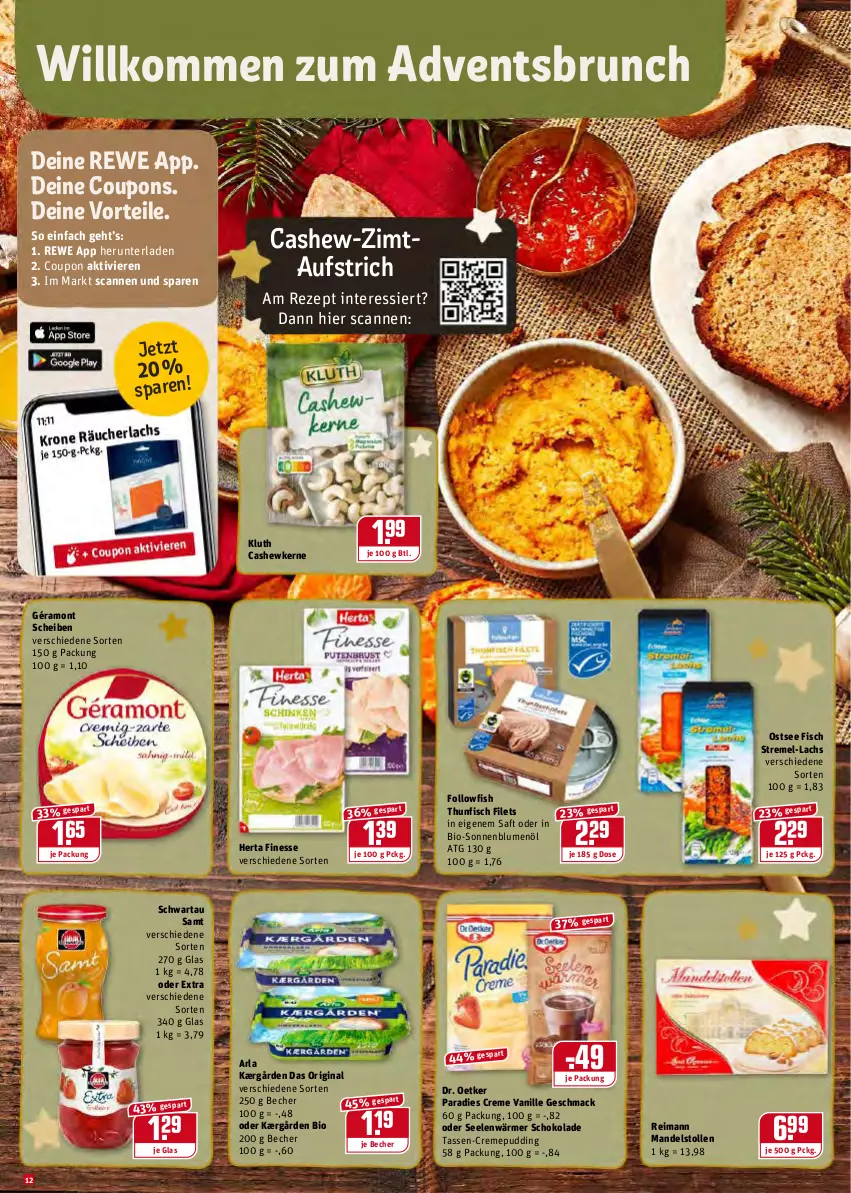 Aktueller Prospekt Rewe - Diese Woche im Angebot! - von 06.12 bis 11.12.2021 - strona 12