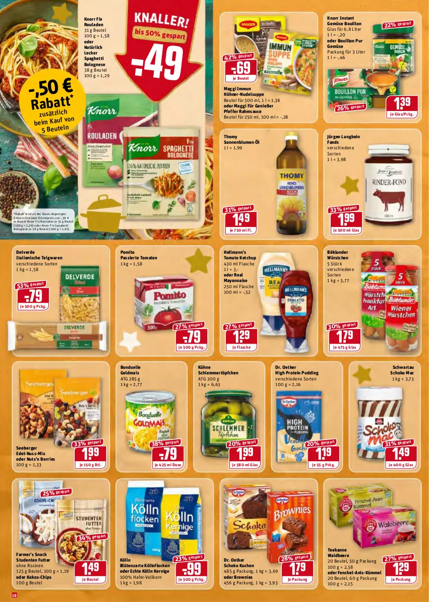 Aktueller Prospekt Rewe - Diese Woche im Angebot! - von 06.12 bis 11.12.2021 - strona 18