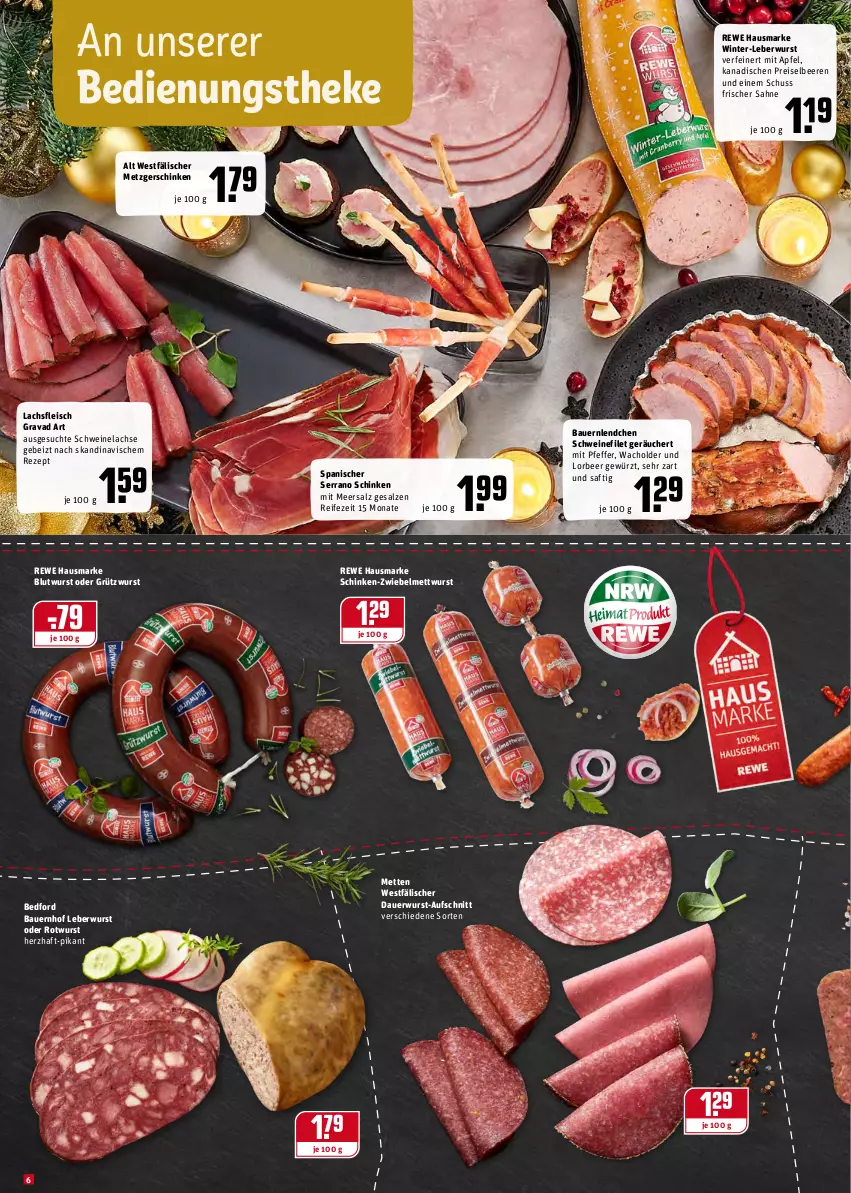 Aktueller Prospekt Rewe - Diese Woche im Angebot! - von 06.12 bis 11.12.2021 - strona 6