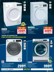 Gazetka promocyjna Metro - Technik Spezial - Gazetka - ważna od 04.05 do 04.05.2022 - strona 19 - produkty: angebot, angebote, aqua, auto, Behälter, eis, elle, HP, jeans, Kinder, reis, rum, Spektrum, teller, Ti, tisch, top-hit, Trockner, trommel, wärmepumpentrockner, wasser