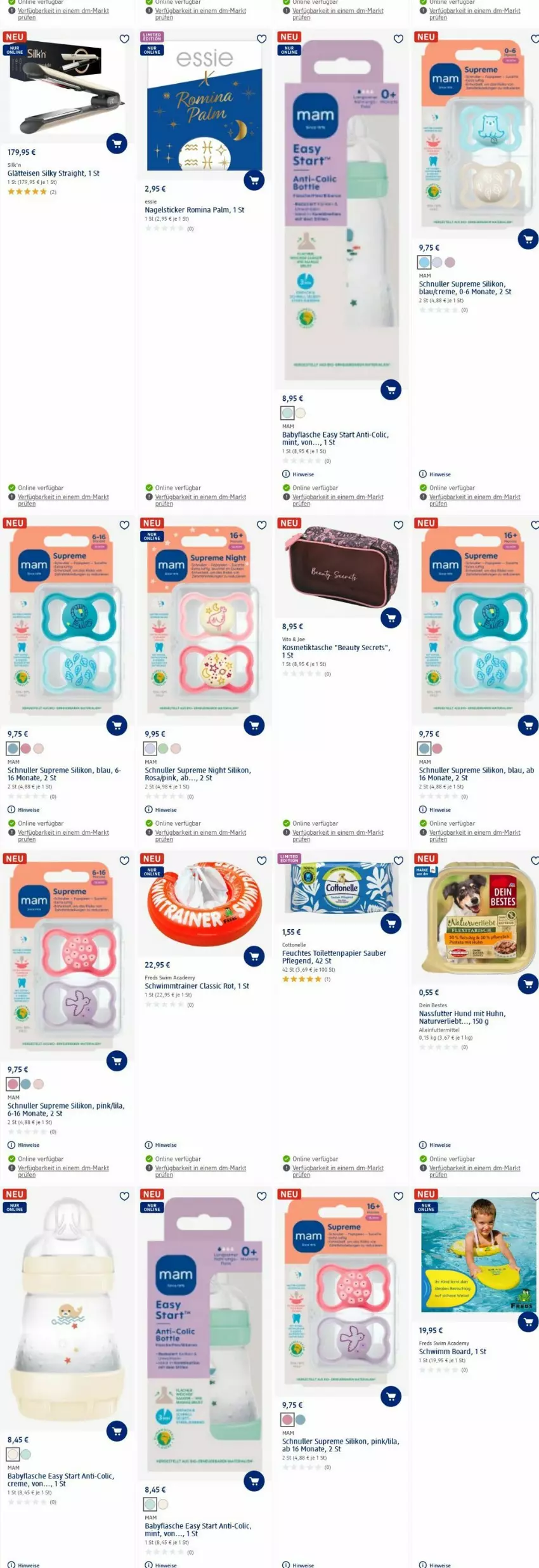 Aktueller Prospekt Dm Drogerie - Prospekte - von 11.12 bis 20.12.2023 - strona 10 - produkty: bier, cottonelle, creme, duni, eis, elle, feuchtes toilettenpapier, flasche, kosmetik, Kosmetiktasche, mam, mint, nassfutter, natur, papier, Tasche, Ti, toilettenpapier