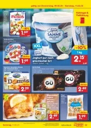 Gazetka promocyjna Netto Marken-Discount - Filial-Angebote - Gazetka - ważna od 11.02 do 11.02.2023 - strona 33 - produkty: Alpenhain, angebot, ball, bestpreis, brötchen, camembert, cheesecake, dessert, Donut, donuts, eis, joghur, joghurt, kühlregal, patros, pfanne, pfannen, pizza, regal, reis, rel, rügenwalder, Ti, zott, zottarella, zottarella minis, ZTE