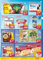 Gazetka promocyjna Netto Marken-Discount - Filial-Angebote - Gazetka - ważna od 29.10 do 29.10.2022 - strona 13 - produkty: activia, angebot, baguette, baguettes, bestpreis, Bistro Baguette, coppenrath, danone, danone activia, decke, Dr. Oetker, eis, ferrero, filet, filets, frucht, joghur, joghurt, Kinder, kinder pingui, kuchen, landliebe, landliebe joghurt, langnese, Lust auf Kuchen, magnum, matjes, Matjesfilet, matjesfilets, milch, milchreis, Müller, pingui, pudding, reis, Ti, usb, ZTE