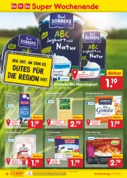 Gazetka promocyjna Netto Marken-Discount - Filial-Angebote - Gazetka - ważna od 29.10 do 29.10.2022 - strona 36 - produkty: bestpreis, bio, eis, fleisch, fleischsalat, frische milch, gouda, joghur, joghurt, Käse, käsescheiben, merl, milch, natur, naturjoghurt, ndk, reis, salat, söbbeke, Ti, usb, versandkostenfrei