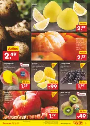 Gazetka promocyjna Netto Marken-Discount - Filial-Angebote - Gazetka - ważna od 29.10 do 29.10.2022 - strona 5 - produkty: angebot, asti, bestpreis, beutel, chiquita, eis, Elan, kiwi, mango, Pomelo, reis, Schal, Schale, tee, Ti, trauben, usb, zespri, zitrone, zitronen, ZTE