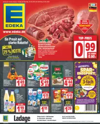 Gazetka promocyjna Edeka - Angebote der Woche - Gazetka - ważna od 30.09 do 30.09.2023 - strona 1 - produkty: angebot, arla, auer, baguette, baguettes, bärenmarke, Bau, Bauer, beutel, braten, buch, coppenrath, deka, eis, emmi, ente, flasche, gulasch, jungbullen, Kugel, mandarine, mandarinen, Nektar, oder rindergulasch, persil, reis, rel, rind, rinder, rindergulasch, Rinderroulade, rinderrouladen, rouladen, saft, Schal, Schale, schmorbraten, Tchibo, tee, Ti, top-preis, uhr, vollwaschmittel, waschmittel, Wels, ZTE