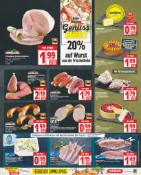 Gazetka promocyjna Edeka - Angebote der Woche - Gazetka - ważna od 30.09 do 30.09.2023 - strona 5 - produkty: auer, Bau, Bauer, braten, discount, doppelrahmstufe, eis, elle, fisch, fleisch, frischkäse, gurke, gurken, ideal zum braten, joghur, joghurt, Kalbfleisch, Käse, kochschinken, kraft, lachs, leerdammer, mac, matjes, Mett, mettwurst, mit kalbfleisch, natur, Nordsee, nuss, radieschen, reis, rel, saft, sahne, salat, sauce, schinken, schnittkäse, schweizer schnittkäse, Spezi, Ti, top-preis, topf, wurst, ZTE, zwiebel, zwiebeln