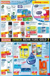 Gazetka promocyjna Norma - Norma - Gazetka - ważna od 09.01 do 09.01.2022 - strona 7 - produkty: Allzwecktücher, apfel, auer, backofen, Bad, basilikum, beutel, bio, biozidprodukte, Bodentücher, citrus, dusche, entkalker, flasche, gefrierbeutel, grill, Kamin, kraft, laminat, limette, Maschinenpfleger, Mett, müllbeutel, Ofen, papier, Rauch, reiniger, Reinigung, reinigungstücher, rwe, Schmetterling, Seife, sprühflasche, spülmaschinen, tender, Ti, toilettenpapier, topf, tragegriff, tücher, waschmaschine, waschmaschinen, waschmittel, weck, Wild, wild berry, zipper