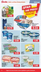 Gazetka promocyjna Famila - Prospekte - Gazetka - ważna od 30.07 do 30.07.2022 - strona 10 - produkty: Becher, bio, butter, buttermilch, dip, drink, filet, filets, hafer, Haferdrink, hering, Herings, heringsfilets, joghur, joghurt, joghurt mit der ecke, kartoffel, kartoffelsalat, kerrygold, kerrygold extra, kühlregal, landliebe, milch, Müller, nadler, natur, naturjoghurt, Popp, regal, ring, sahne, salat, salz, Ti, weihenstephan