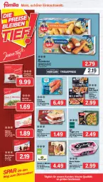 Gazetka promocyjna Famila - Prospekte - Gazetka - ważna od 30.07 do 30.07.2022 - strona 12 - produkty: beutel, bruno gelato, cevapcici, discount, eis, filet, fisch, fischstäbchen, hühner, iglo, lachs, lachsfilet, mandel, nerf, pasta, reis, stieleis, Ti, veggie, Veggie Love, wagner