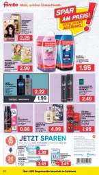 Gazetka promocyjna Famila - Prospekte - Gazetka - ważna od 30.07 do 30.07.2022 - strona 22 - produkty: arla, auer, body, coupon, coupons, deo, deodorant, duschdas, duschgel, eis, flasche, garnier, Haarlack, haarspray, lack, natur, natura, Nutrisse, Old Spice, pasta, reis, schwarzkop, schwarzkopf, sensodyne, shampoo, shampoo oder spülung, sofort-rabatt, sofortrabatt, spülung, syoss, Taft, Ti, Wild, Yo, zahnpasta