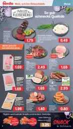 Gazetka promocyjna Famila - Prospekte - Gazetka - ważna od 30.07 do 30.07.2022 - strona 6 - produkty: aus dem kühlregal, axe, bier, bierschinken, bockwurst, braten, bratwurst, braun, buch, creme, eier, eis, fleisch, frühstücksfleisch, Geflügel, grill, grillhähnchen, grillhaxe, gurke, gurken, hähnchenbrust, Haxe, Holz, kartoffel, kartoffeln, kartoffelsalat, kochschinken, kräuter, kühlregal, mac, mit gemüse, pastete, regal, rind, rinder, Rindersalami, rindfleisch, ring, salami, salat, salatcreme, schinken, schinkenwurst, schwein, snack, snacks, Spezi, Ti, tisch, truthahn, wein, wurst, zwiebel, zwiebeln