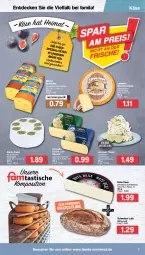 Gazetka promocyjna Famila - Prospekte - Gazetka - ważna od 30.07 do 30.07.2022 - strona 7 - produkty: burlander, decke, deutscher schnittkäse, doppelrahmstufe, esrom, französischer weichkäse, frischkäse, holländischer schnittkäse, Käse, limo, limonen, milram, schnittkäse, schweizer schnittkäse, Spezi, stube, Ti, weichkäse