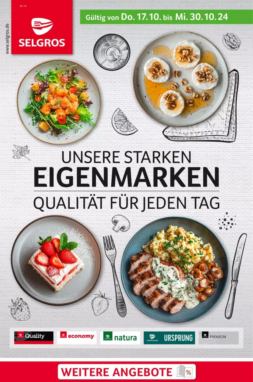 Aktueller Prospekt Selgros - Eigenmarken - von 17.10 bis 30.10.2024 - strona 1 - produkty: LG, Ti