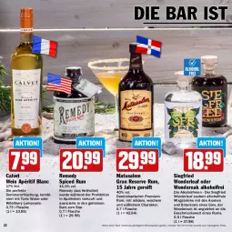 Gazetka promocyjna Hit - Prospekte - Gazetka - ważna od 20.08 do 20.08.2022 - strona 22 - produkty: aktionspreis, alkohol, Apotheke, eis, flasche, getränk, getränke, gin, lemonade, mac, Matusalem, Mixgetränk, reis, rum, Ti, tonic, tonic water, wein, Wild