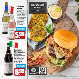 Gazetka promocyjna Hit - Prospekte - Gazetka - ważna od 20.08 do 20.08.2022 - strona 4 - produkty: ACC, aktionspreis, burger, eis, flasche, frucht, monte, Montepulciano, reis, rezept, rwe, Ti, wein, weine