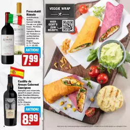 Gazetka promocyjna Hit - Prospekte - Gazetka - ważna od 20.08 do 20.08.2022 - strona 6 - produkty: aktionspreis, aldi, asti, bourbon, cabernet, cabernet sauvignon, eis, flasche, nuss, reis, resa, rezept, sauvignon, Ti, tisch, veggie, wein, weine, whiskey, wrap