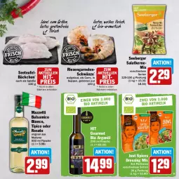 Gazetka promocyjna Hit - Prospekte - Gazetka - ważna od 20.08 do 20.08.2022 - strona 9 - produkty: balsam, balsamico, balsamico bianco, Berger, bio, braten, curry, dressing, eis, elle, flasche, fleisch, garnelen, gin, grill, ideal zum grillen, Mode, reis, riesengarnelen, rosato, salat, seeberger, suppe, suppen, Ti, Tipi, tisch