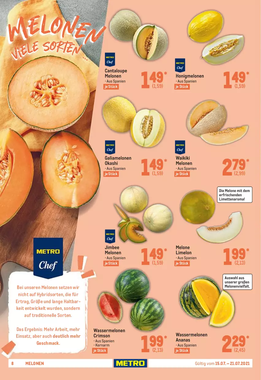 Aktueller Prospekt Metro - Food - von 15.07 bis 21.07.2021 - strona 8