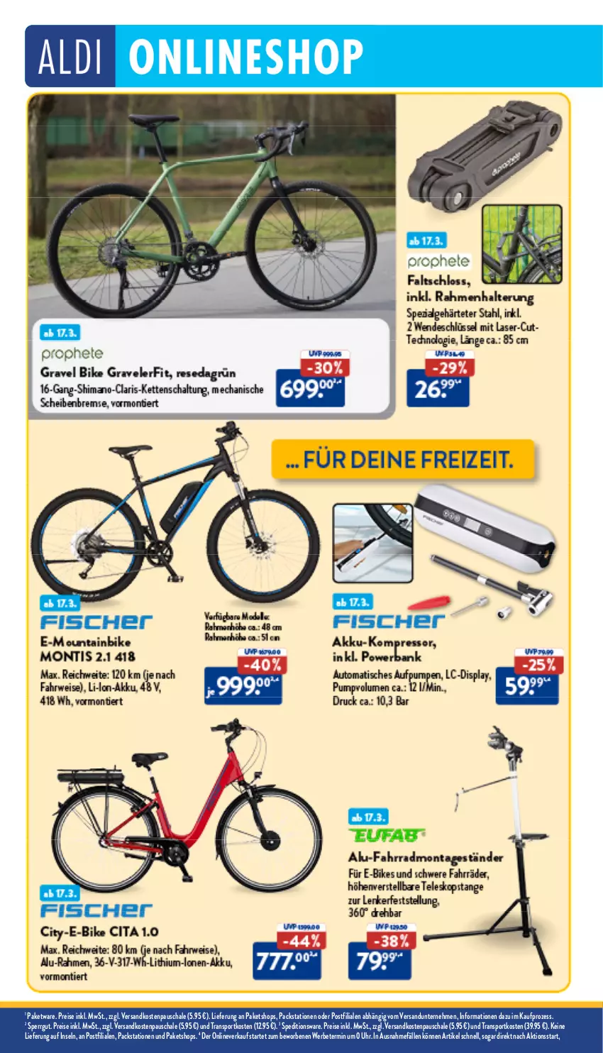 Aktueller Prospekt Aldi Nord - Von Montag - von 18.03 bis 23.03.2024 - strona 34 - produkty: eis, ndk, reis, Schal, Schale, Sport, Ti, uhr