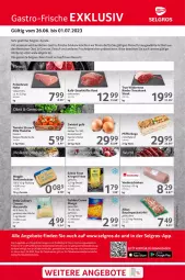Gazetka promocyjna Selgros - Gastroangebote - Gazetka - ważna od 01.07 do 01.07.2023 - strona 1 - produkty: Bau, beutel, butter, eis, fleisch, LG, mango, mozzarella, obst, Pfifferlinge, pute, putenbrust, Rauch, reis, rel, Ria, rind, rinder, ring, sac, schinken, Speck, steak, steakhüfte, Ti, Tiere, tomate, Wild, würfel, zwiebel