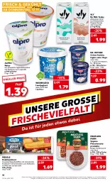 Gazetka promocyjna Kaufland - Gazetka - ważna od 23.11 do 23.11.2022 - strona 18 - produkty: alpro, angebot, baguette, Becher, bratwurst, brot, burger, creme, crème fraîche, Dr. Oetker, drink, eimer, eis, erbsen, fleisch, gin, grill, joghur, joghurt, knoblauch, kräuter, kräutern, landjoghurt, meggle, natur, Ofen, soja, Ti, tisch, Vegane Fleisch, wurst, ZTE