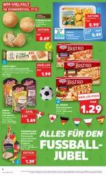 Gazetka promocyjna Kaufland - Gazetka - ważna od 23.11 do 23.11.2022 - strona 2 - produkty: angebot, aoste stickado, backwaren, baguette, baguettes, ball, beutel, Bistro Baguette, brötchen, Dr. Oetker, eis, frische backwaren, Fußball, Fußballbrötchen, leberwurst, Mantel, Mini-Salami, nuggets, olive, oliven, olivenöl, papier, pizza, Pizzateig, Pommersche, rügenwalder, salami, snack, Spezi, stickado, tante fanny, tee, teewurst, Ti, wurst, ZTE