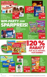 Gazetka promocyjna Kaufland - Gazetka - ważna od 23.11 do 23.11.2022 - strona 4 - produkty: angebot, beutel, bonbons, brot, chips, Dickmann's, eis, erdnuss, erdnüsse, erdnüssen, haribo, keks, kitkat, knoppers, lion, mais, maoam, nestlé, nuss, nussriegel, Pick Up!, reis, riegel, schoko, smarties, snack, storck, Ti, ZTE