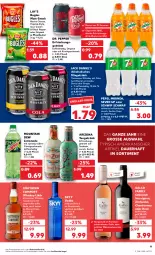 Gazetka promocyjna Kaufland - Gazetka - ważna od 23.11 do 23.11.2022 - strona 9 - produkty: alkohol, angebot, angebote, auer, beutel, bugles, cabernet, cabernet sauvignon, chardonnay, cola, drink, eis, ente, erfrischungsgetränk, gallo, gallo family, getränk, gin, ginger, jack daniel, jack daniel's, kirsch, lack, lay's, lemonade, likör, limo, limonade, mac, mais, Mirinda, Mixgetränk, Mountain Dew, nacho, nacho cheese, paprika, pepsi, rind, roséwein, rotwein, sauvignon, Schwip Schwap, skyy, Skyy Vodka, snack, sour cream, Southern Comfort, tee, Ti, vodka, wein, whiskey