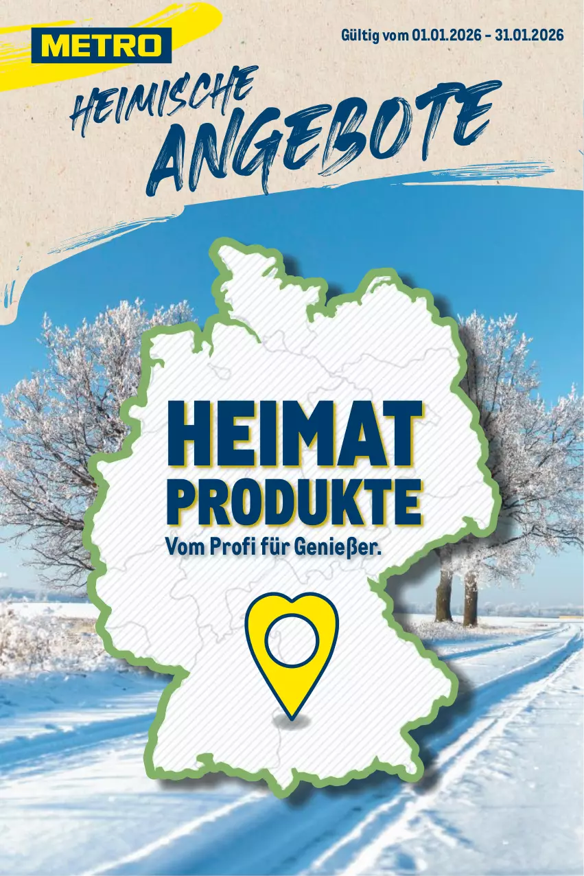 Aktueller Prospekt Metro - Regionaler Flyer - Seite 48 - von 01.01 bis 31.01.2026 - strona 1 - produkty: heimat produkt, Ti