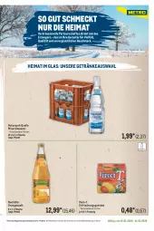 Gazetka promocyjna Metro - Regionaler Flyer - Seite 48 - Gazetka - ważna od 31.01 do 31.01.2026 - strona 125 - produkty: Alwa, elle, erfrischungsgetränk, flasche, getränk, getränke, mac, mineralwasser, natur, Naturpark Quelle, orange, orangen, orangensaft, Palette, saft, Ti, wasser