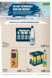 Gazetka promocyjna Metro - Regionaler Flyer - Seite 48 - Gazetka - ważna od 31.01 do 31.01.2026 - strona 13 - produkty: Alwa, apfel, Apfelschorle, flasche, getränk, getränke, mac, mineralwasser, orange, orangen, orangensaft, Palette, saft, schorle, Ti, vilsa, wasser